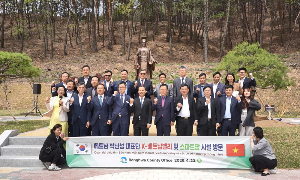 Bac Ninh - Bonghwa: Ties strengthened on a unique “shared lineage” foundation