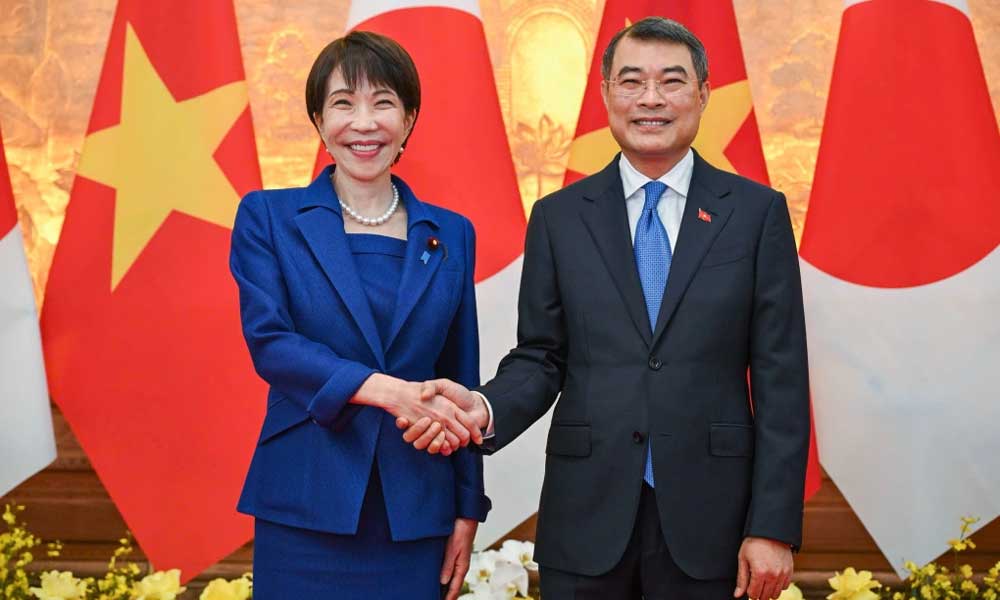 Vietnamese, Japanese PMs meet with press after talks