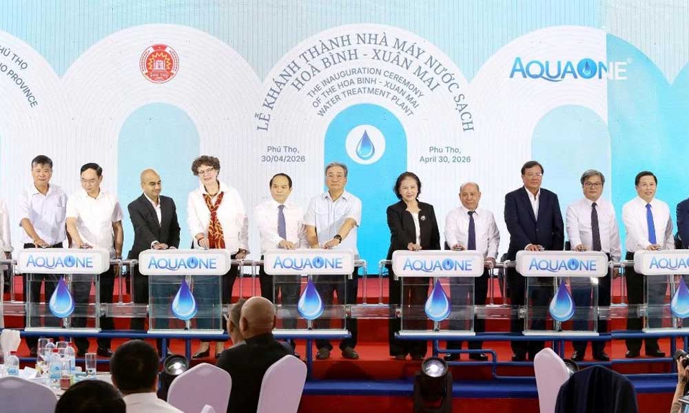 5trillion VND clean water plant opened in Phu Tho