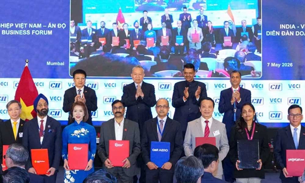 Vietjet promotes aviation infrastructure, technology connectivity between Vietnam and India