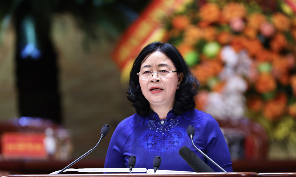 Bui Thi Minh Hoai re-elected President of Vietnam Fatherland Front Central Committee for 2026-2031