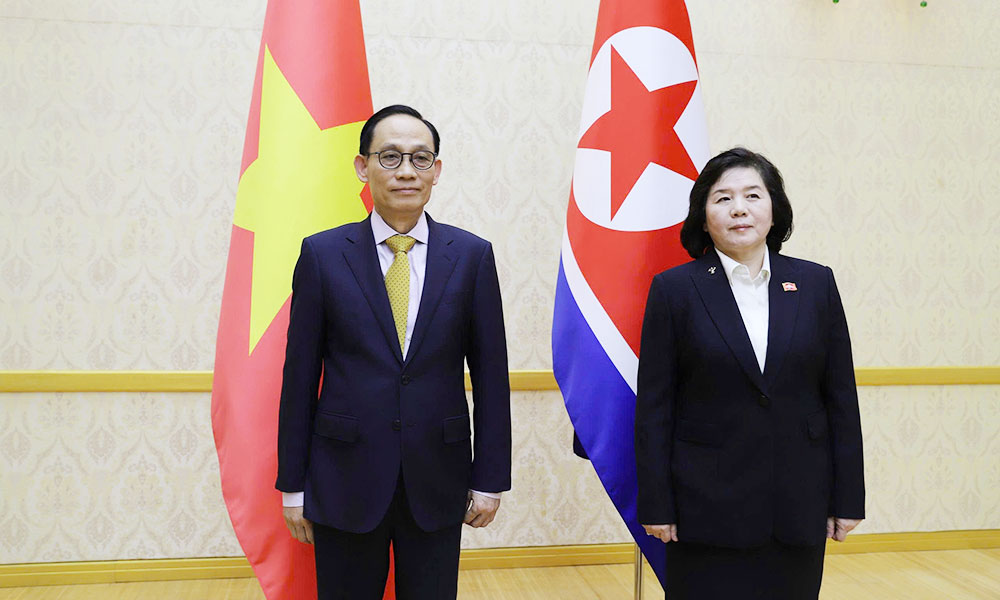 Vietnamese FM, DPRK officials discuss ways to boost bilateral ties