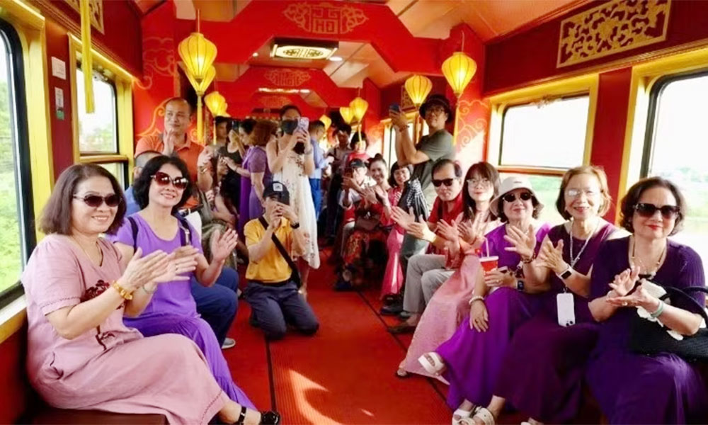 Heritage rail journey brings new identity to central Vietnam tourism