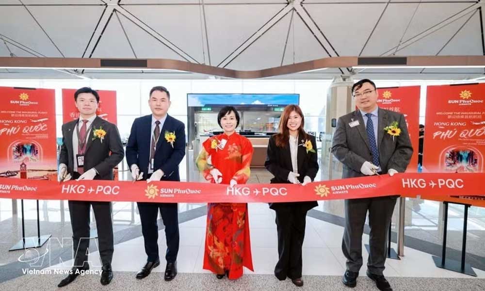 Direct Phu Quoc – Hong Kong air route launched to boost tourism ties