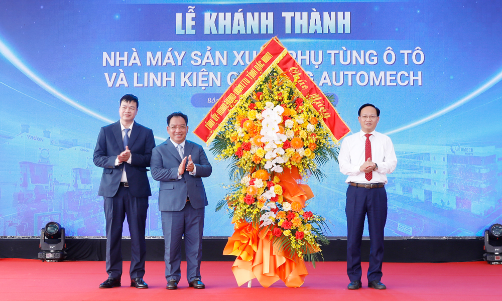 Automech’s new factory opened in Bac Ninh