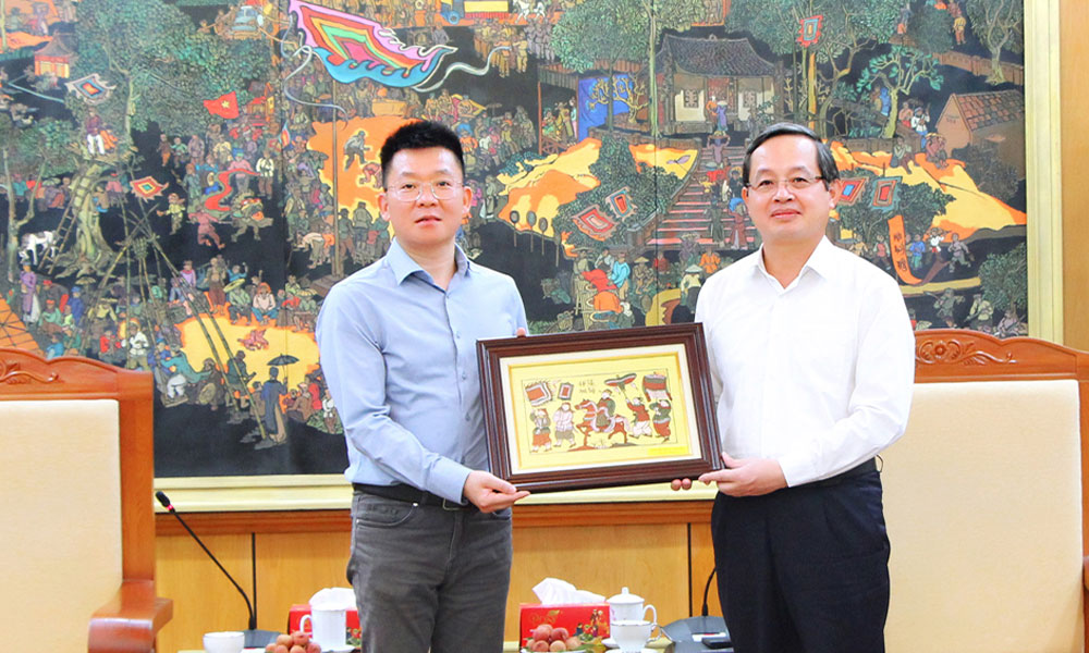 Bac Ninh promotes investment opportunities to China’s Zhongji Innolight