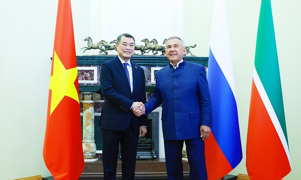Vietnamese Prime Minister meets with Head of Republic of Tatarstan in Kazan