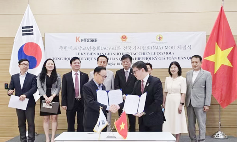 Vietnamese association, Korean journalists forge partnership