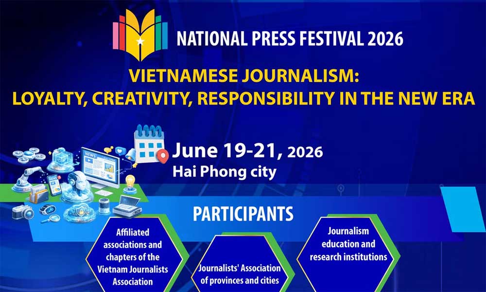 National Press Festival 2026: Vietnamese journalism upholding loyalty, creativity and responsibility in new era