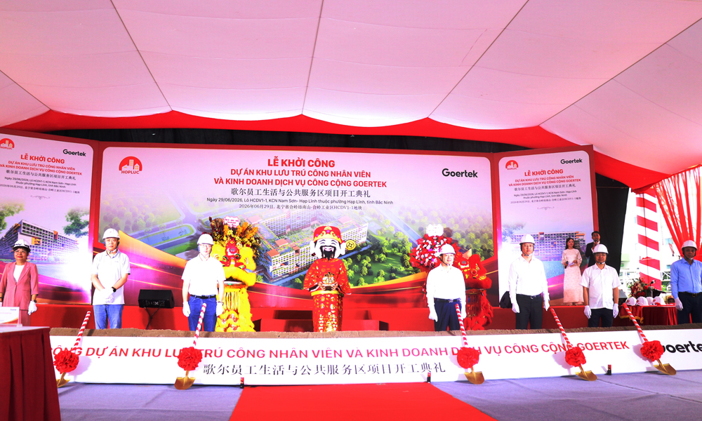 Bac Ninh: Goertek breaks ground on 100 million USD worker accommodation and public services project