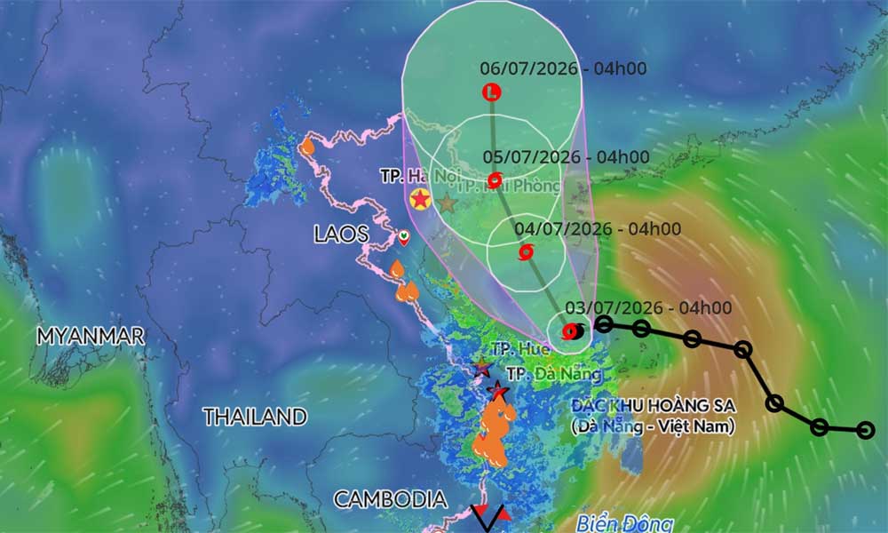 Storm Maysak forms off Vietnam's coast, may hit Ha Long Bay area