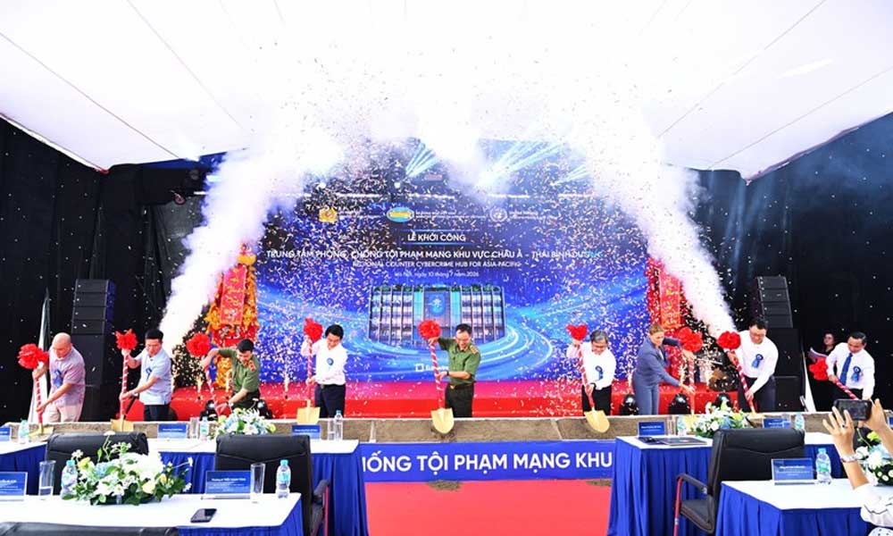 Construction begins on headquarters of Asia-Pacific counter cybercrime hub in Hanoi