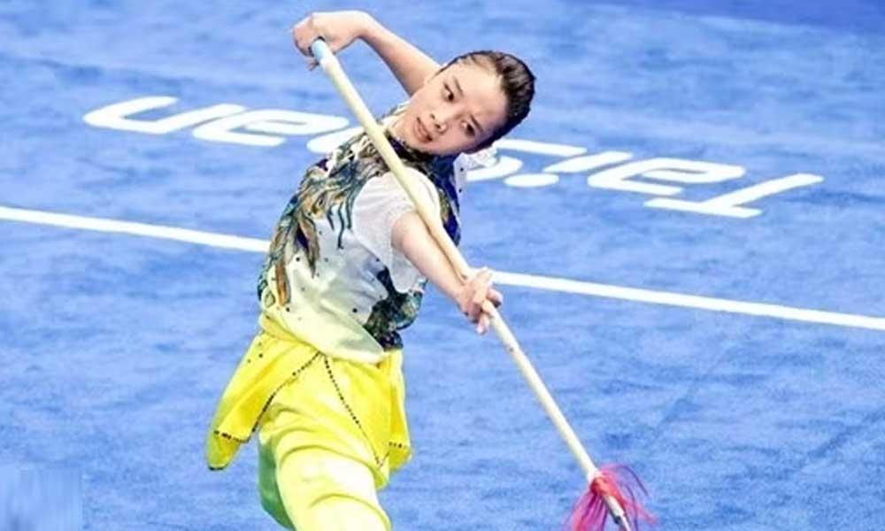 Vietnamese athlete Duong Thuy Vi wins first Taolu World Cup gold