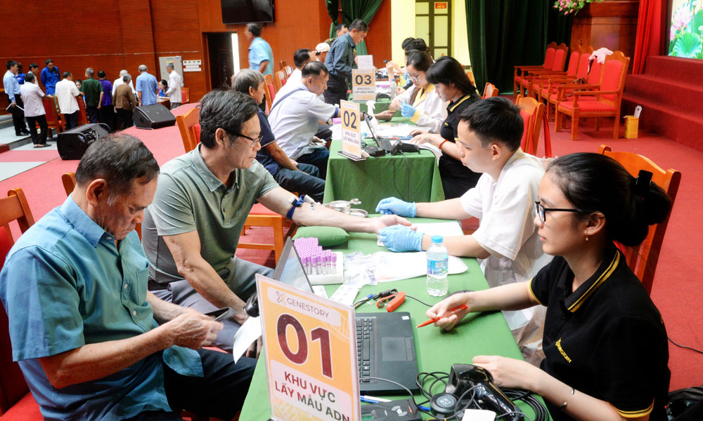 DNA collection from relatives of war martyrs: A sacred mission