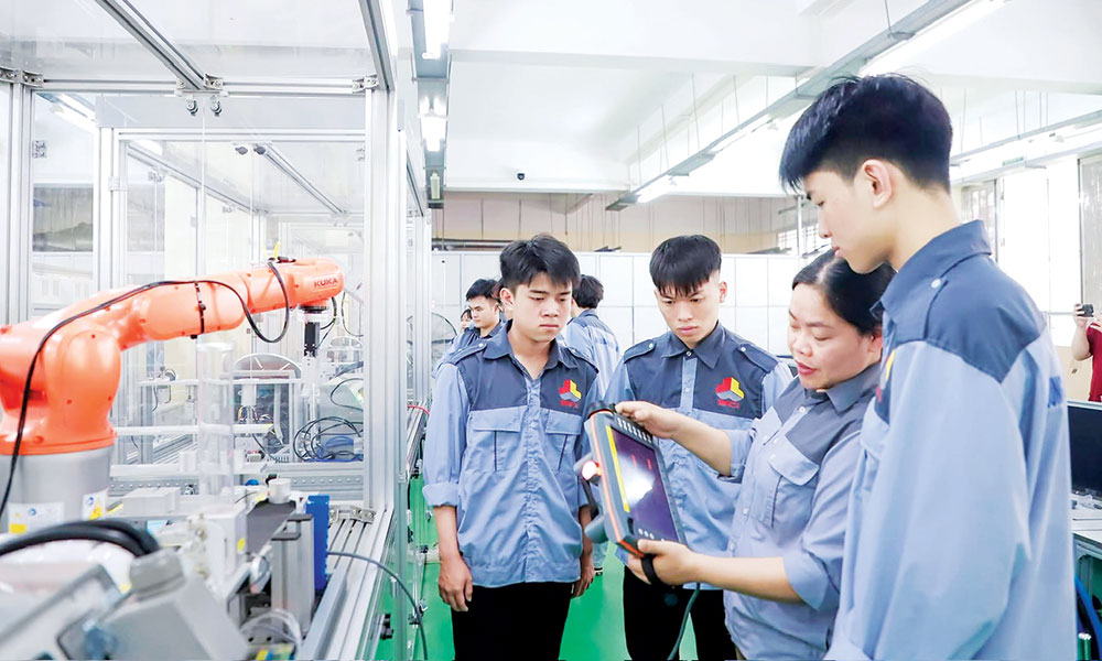 Bac Ninh college of Industry launches German-standard training programme