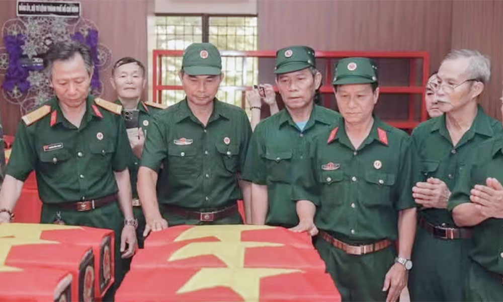Remains of 150 martyrs recovered at Le Thi Rieng Park