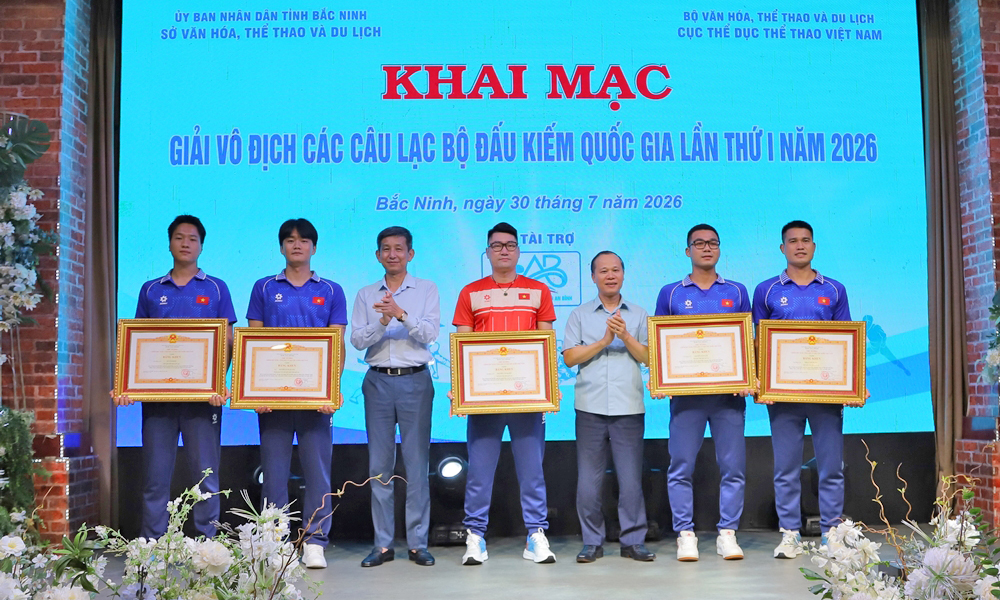 1st National Fencing Club Championship kicked off in Bac Ninh