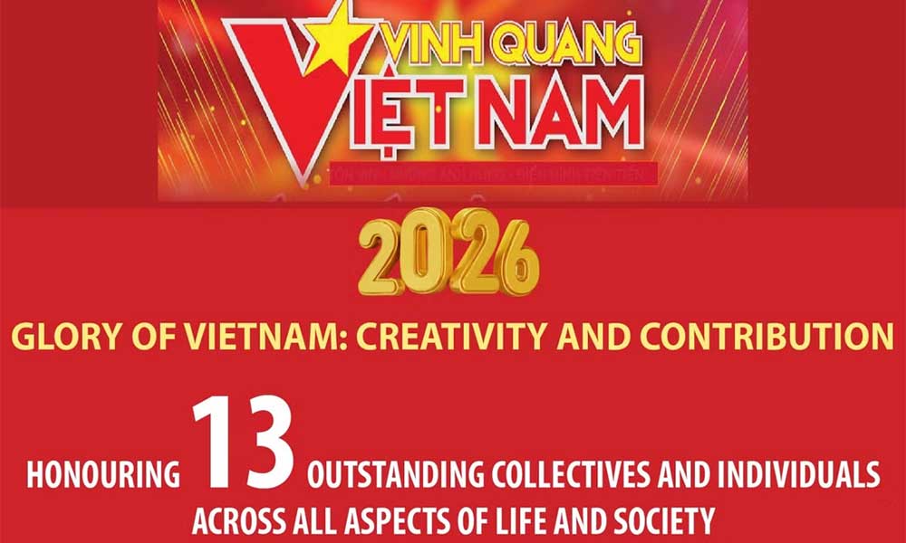 Glory of Vietnam 2026 inspires creativity and contribution