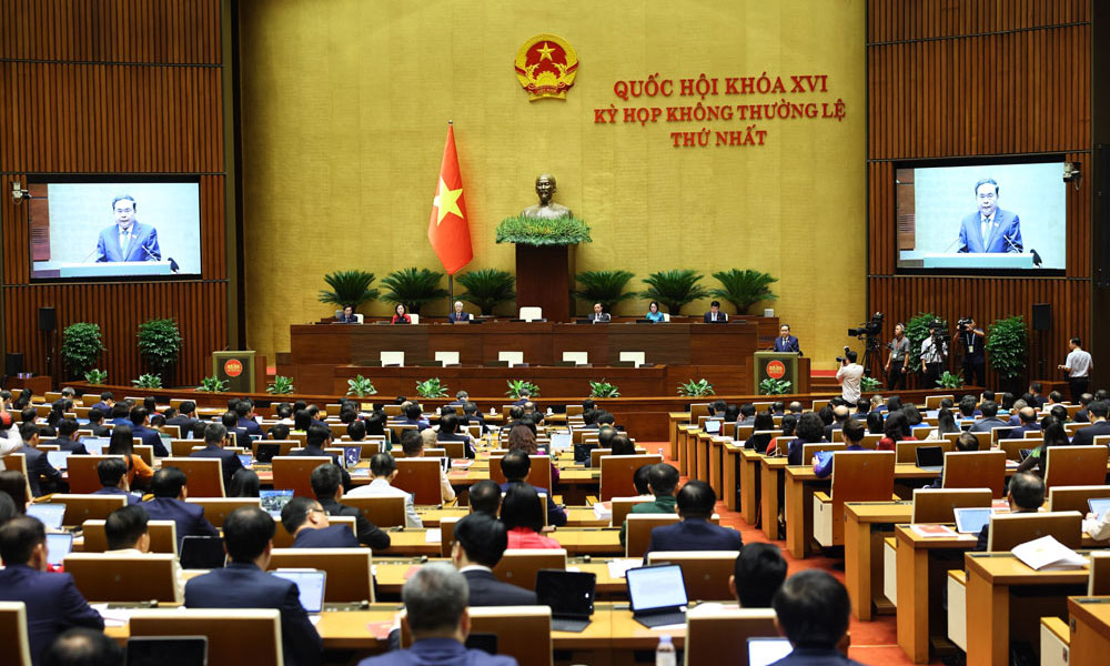 First extraordinary session of 16th National Assembly opens