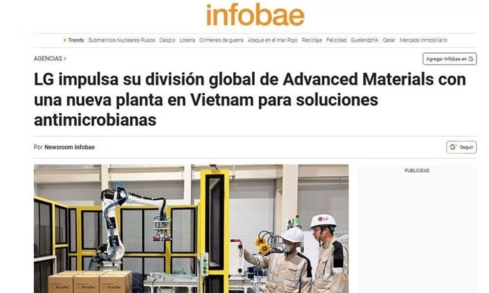 Argentine newspaper highlights Vietnam's appeal for high-tech materials investment