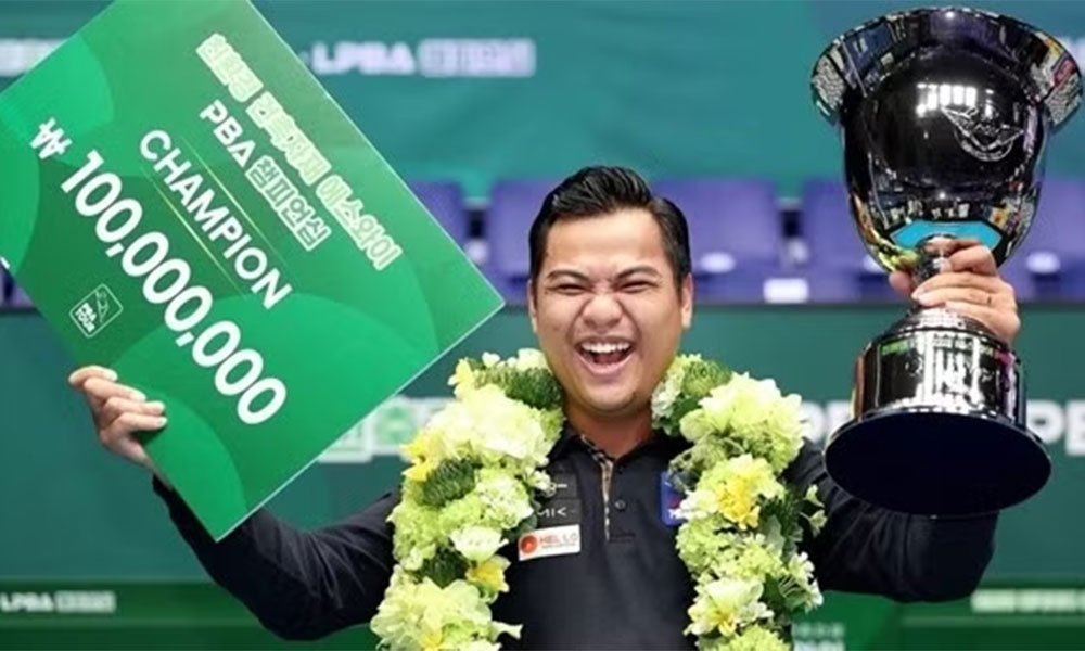 Vietnamese cueist stages stunning comeback to win billiards title in RoK