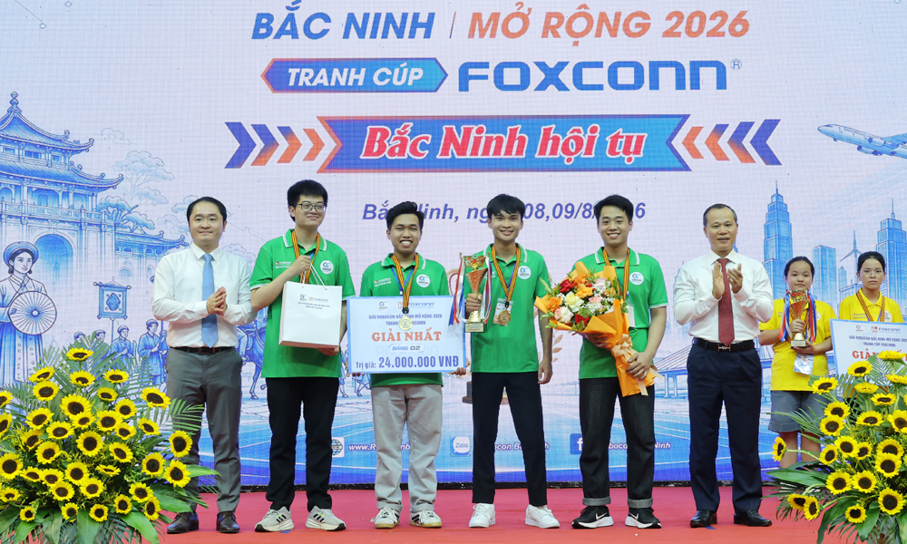 Bac Ninh Robocon 2026: TQ and Phenikaa Xsmax win top prizes
