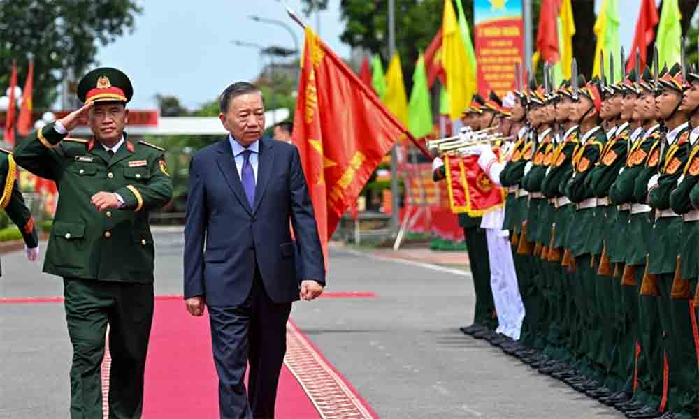Top leader visits Infantry Division 308