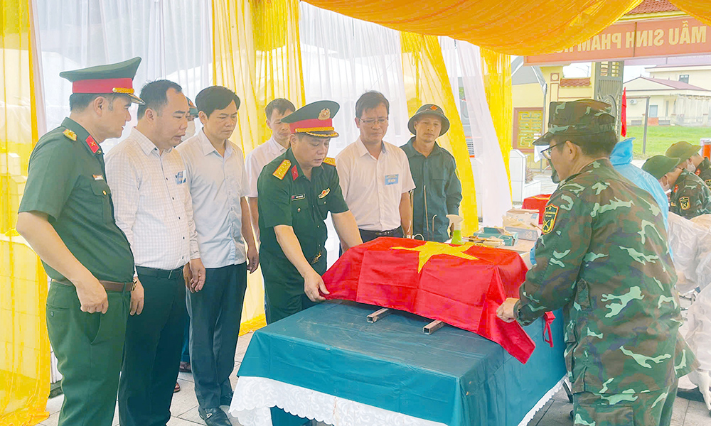 Bac Ninh completes DNA sampling for nearly 75% of unidentified war martyr remains
