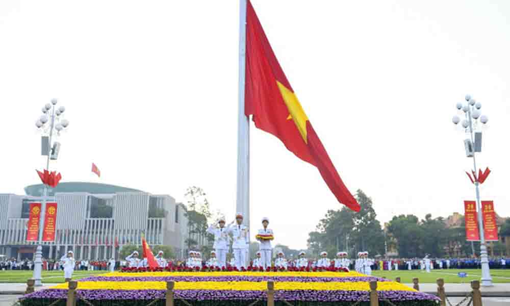 Flag-raising ceremony held at Ba Dinh Square on National Day