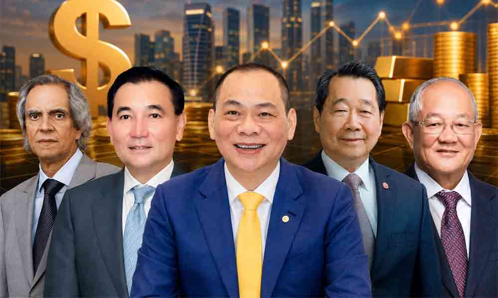 Southeast Asia’s 5 richest billionaires, led by Vietnam’s Pham Nhat Vuong, worth $110.7B