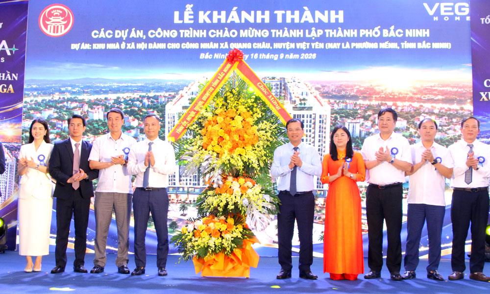 Bac Ninh inaugurates Vegahomes social housing project