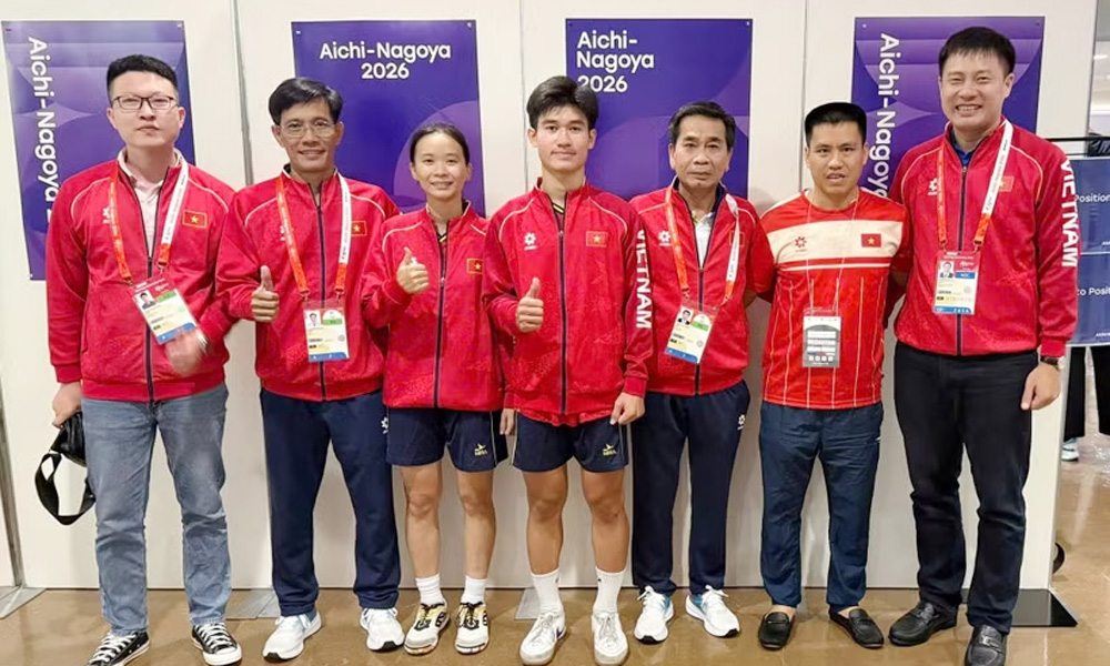 Teqball players secure first medal for Vietnam at ASIAD 2026