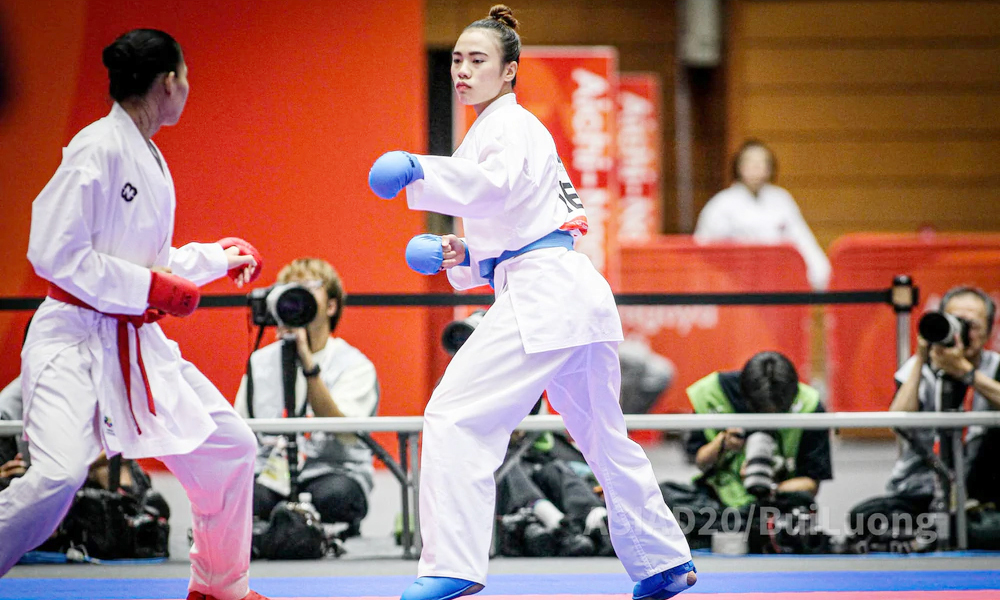 Vietnamese karateka wins bronze at ASIAD 2026