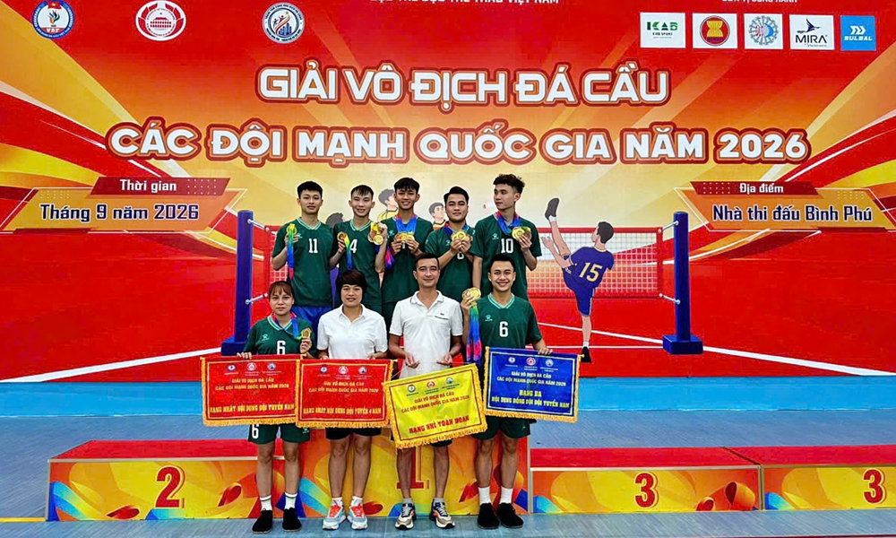 Bac Ninh win three gold medals at national shuttlecock championship
