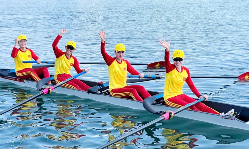 Vietnam bags another rowing bronze at ASIAD 2026