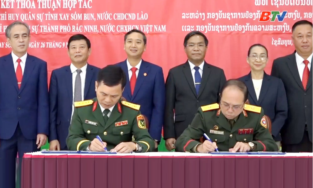 Working delegation of Bac Ninh city visits Laos