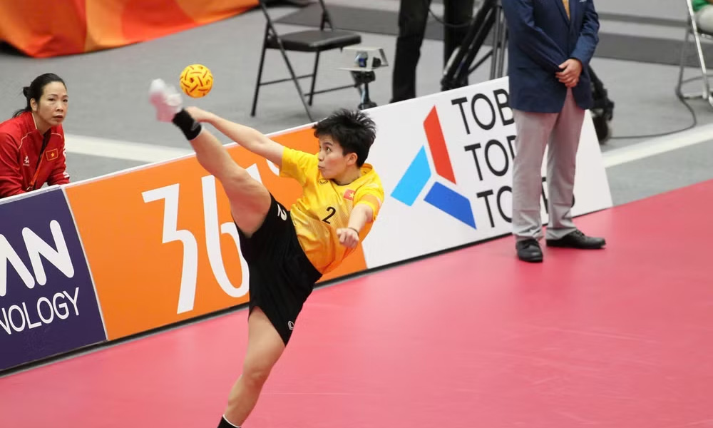 Vietnam secure third gold at ASIAD 2026 with women's sepak takraw