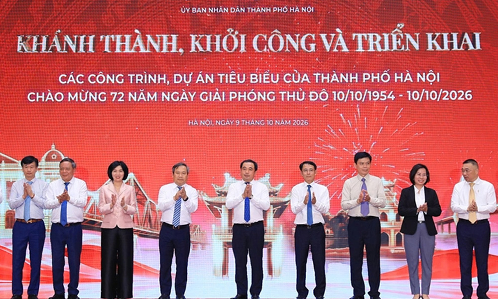Hanoi launches 18 key projects worth nearly 4.94 billion USD