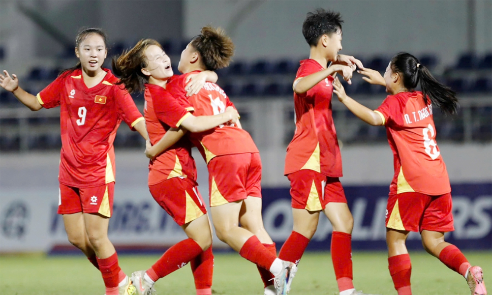 Vietnam U17 women qualify for 2027 Asian Cup finals