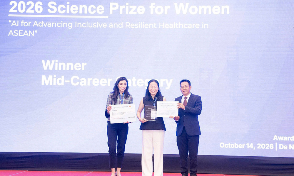 Vietnamese scientist wins ASEAN-US Science Prize for Women