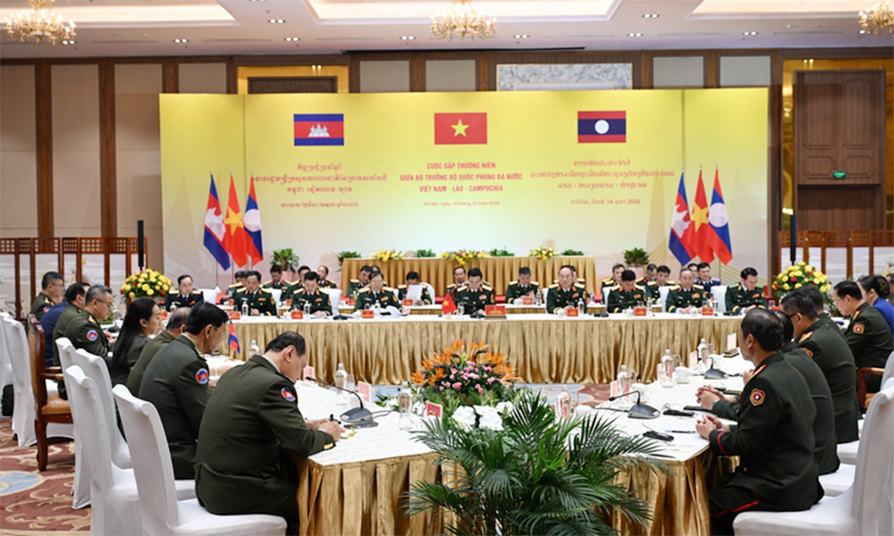 Vietnam, Laos, Cambodia strengthen defence cooperation