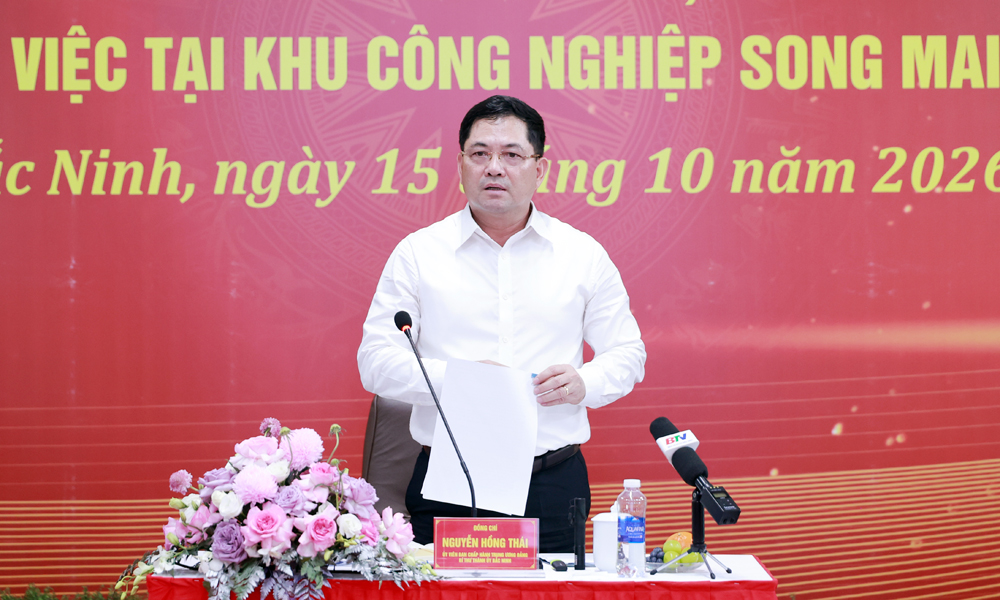 Bac Ninh Party chief urges faster progress on Song Mai - Nghia Trung industrial park