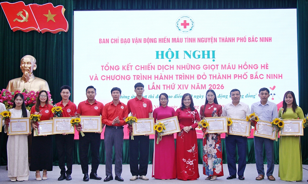 Bac Ninh collects more than 15,000 units of blood in 2026 summer campaign