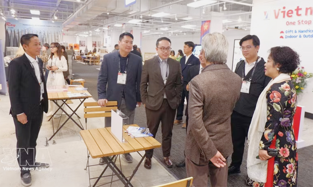 Vietnam pavilion makes strong impression at US International Furniture Fair