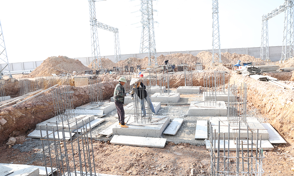 Bac Ninh strives to energize 220kV Yen Dung substation in November