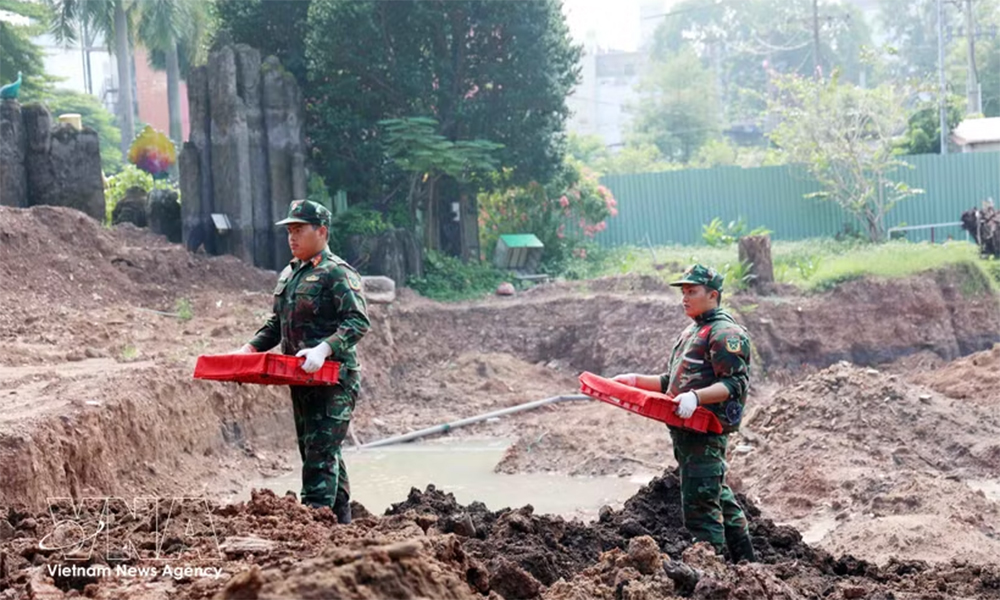 Nearly 850 sets of martyrs’ remains recovered at Le Thi Rieng Park in four months