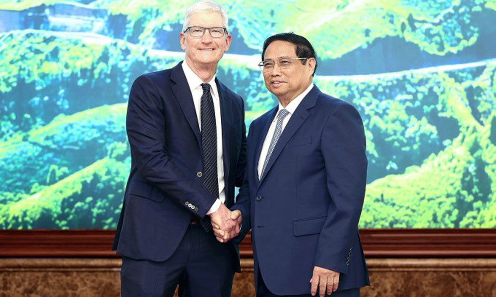 Prime Minister receives Apple CEO