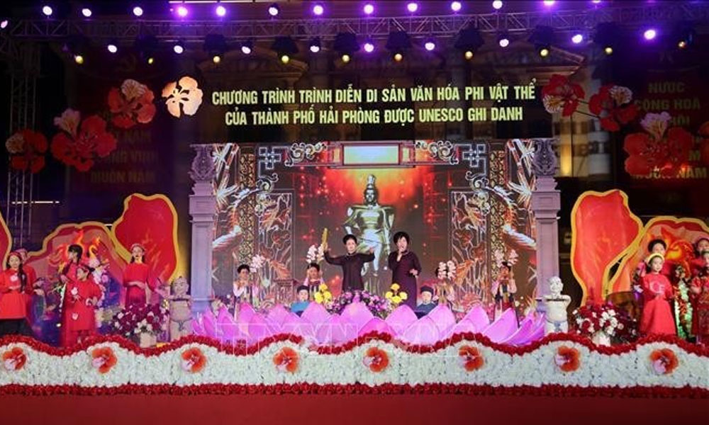 Hai Phong organises intangible cultural heritage performances