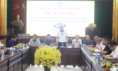  Hiệp hội Doanh nghiệp nhỏ và vừa tỉnh tiếp thu ý kiến phản ánh doanh nghiệp