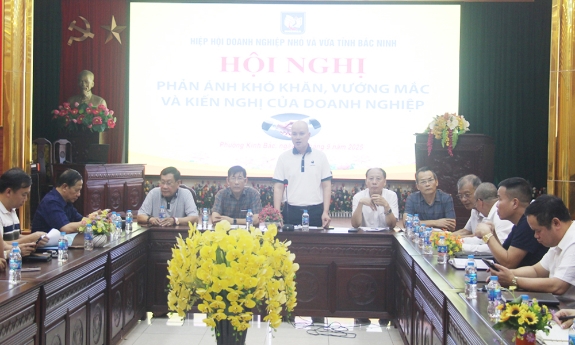 Hiệp hội Doanh nghiệp nhỏ và vừa tỉnh tiếp thu ý kiến phản ánh doanh nghiệp
